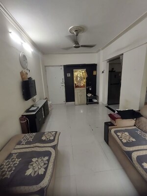 Living Room in 1 BHK Apartment at JP Airoli Tower, Airoli Sector 19 – for Rent