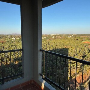 Balcony in 3 BHK Apartment at UKN The Belvedere, Meenakunte – for Rent