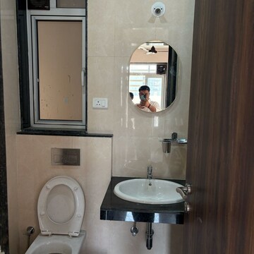 Bathroom in 1 BHK Apartment at Sheth Avante, Mumbai Central Suburbs – for Rent