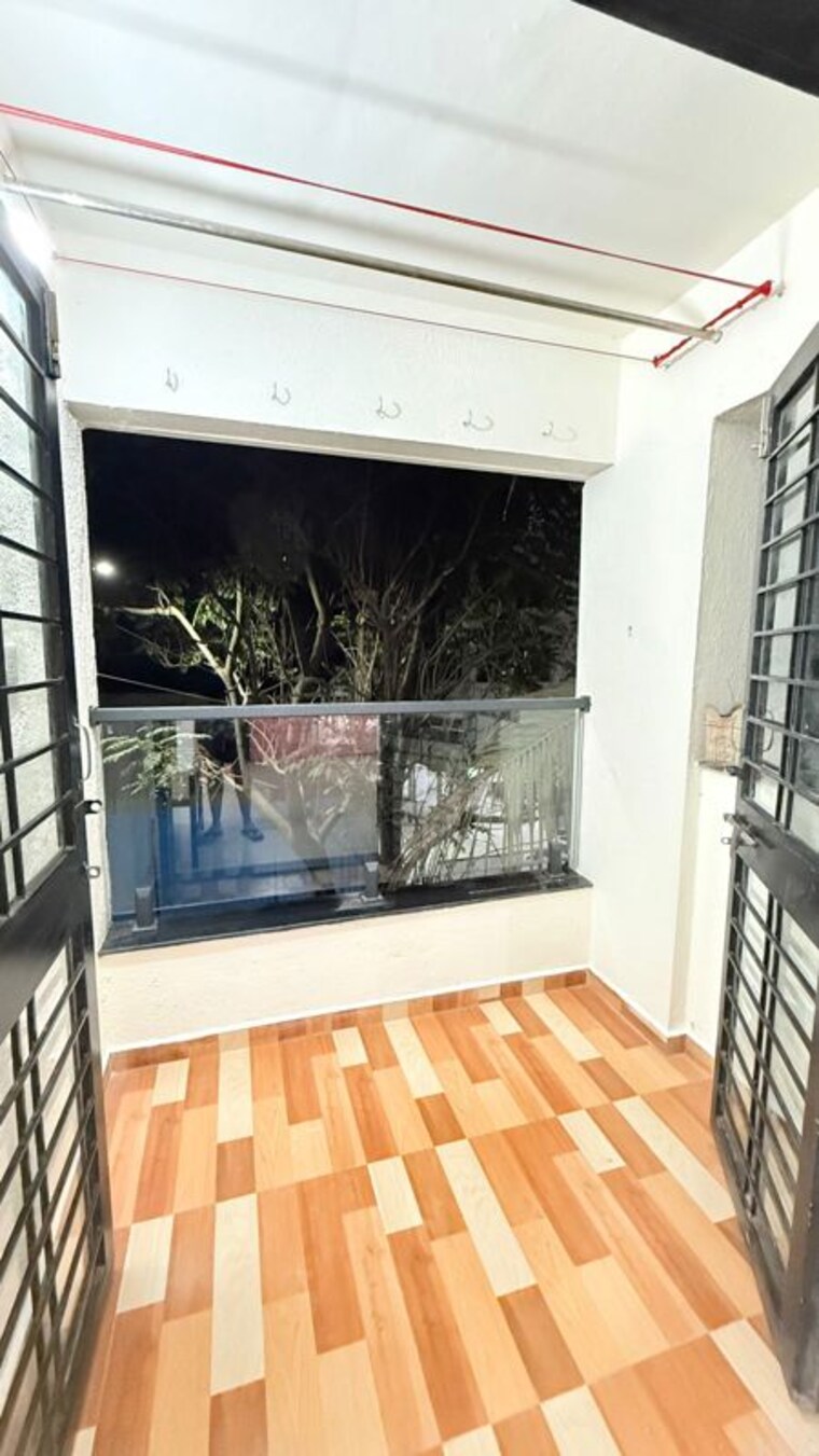 Balcony, aurum-bloom-tree 1.5 Bedroom 650 Sq.Ft. Apartment In Balewadi Pune 10029363