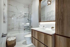 Bathroom in 1 BHK Apartment at Udhay Giri, Sector 34 – for Rent