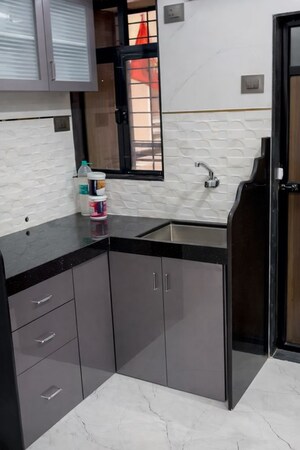 Kitchen in 1 BHK Apartment at Poonam Pallazo, Morya Nagar – for Sale