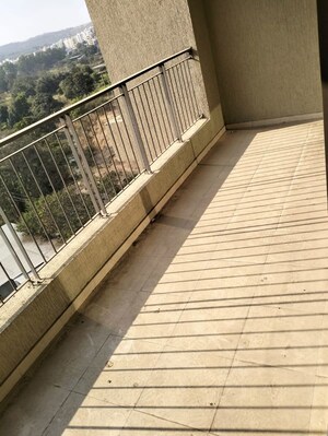 Balcony in 3 BHK Apartment at Skyi Songbirds, Bavdhan – for Rent