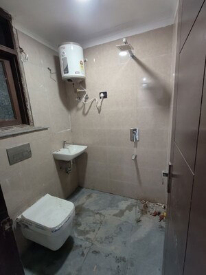 Bathroom in 2 BHK Builder Floor at Saket – for Rent