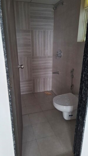 Bathroom in 1 BHK Apartment at Goel Ganga Millennia, Undri – for Rent