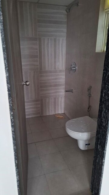 Bathroom in 1 BHK Apartment at Goel Ganga Millennia, Undri – for Rent