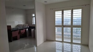 Living Room in 1 BHK Apartment at Goel Ganga Millennia, Undri – for Rent
