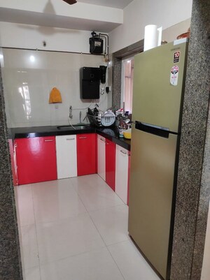 Kitchen in 1 BHK Apartment at Everest Country Side, Kasarvadavali – for Rent
