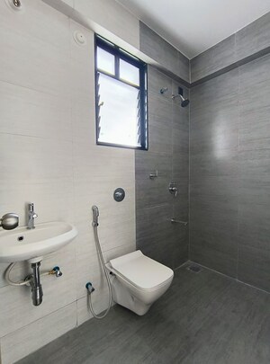 Bathroom in 2 BHK Apartment at Unique Youtopia, Kharadi – for Rent