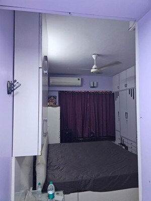 Bathroom in 2 BHK Apartment at Atlantic Apartment, Andheri West – for Rent