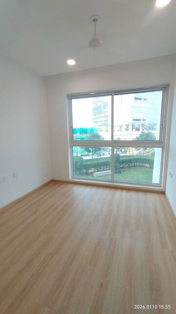 Bedroom in 2 BHK Apartment at Aurum Q Residences, Ghansoli – for Rent