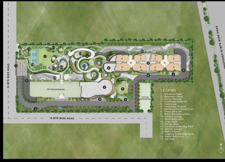 Master Plan, conscient-elaira-residences 3 Bedroom 1995 Sq.Ft. Apartment In Sector 80 Gurgaon 10030057