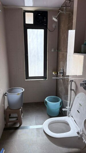 Bathroom in 2 BHK Apartment at Palladium Homes, Dhanori – for Rent
