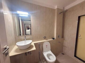 Bathroom in 1 BHK Apartment at Raj Residency Kasarvadavali, Kasarvadavali – for Rent