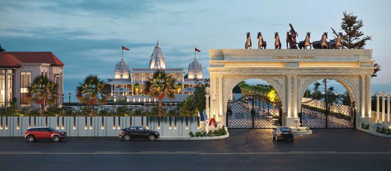 Exterior View, amolik-concordia-living  188 Sq.Yd. Plot In Sector 97 Faridabad 10030094