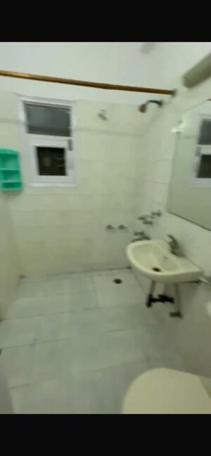 Bathroom in 4 BHK Apartment at Eldeco Golf View Apartments, Omega I Greater Noida – for Rent