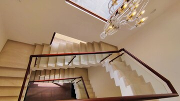 Staircase in 5 BHK Villa at Nambiar Belleza, Sarjapur – for Rent