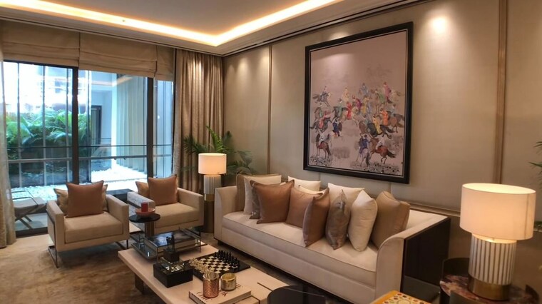 Living Room, runwal-nirvana 2 Bedroom 790 Sq.Ft. Apartment In Parel Mumbai 10030249