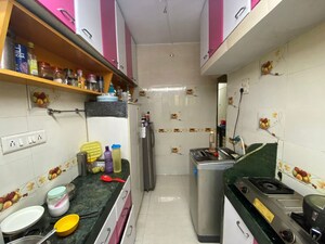 Kitchen in 1 BHK Apartment at Om CHS Airoli, Airoli Sector 20 – for Rent