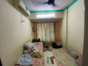 Bedroom in 1 BHK Apartment at Om CHS Airoli, Airoli Sector 20 – for Rent