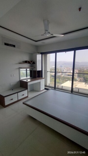 Bedroom in 3 BHK Apartment at Airoli Sector 14 – for Rent
