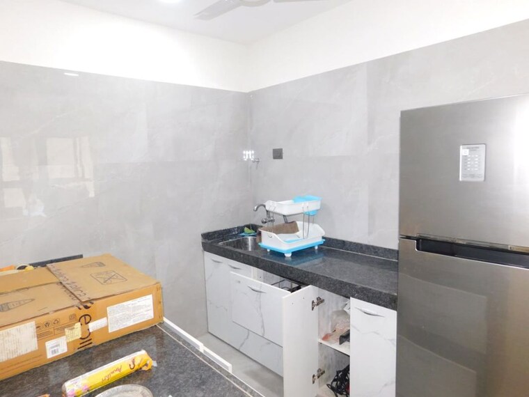 Kitchen, paradigm-el-signora 1.5 Bedroom 550 Sq.Ft. Apartment In Jogeshwari West Mumbai 10030544