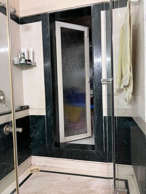 Bathroom in 3 BHK Apartment at Bandra West – for Rent