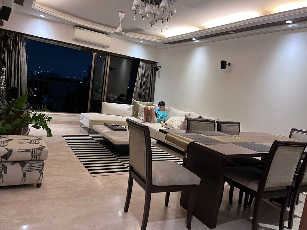 3 BHK + Pooja Room Apartment For Rent in Bandra West
