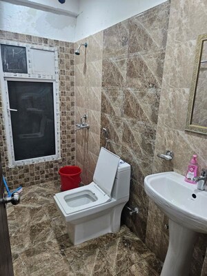 Bathroom in 1 BHK Apartment at Prateek Grand City, Siddharth Vihar – for Rent