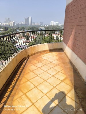 Balcony in 3 BHK Apartment at Kapil Malhar Apartment, Baner – for Rent