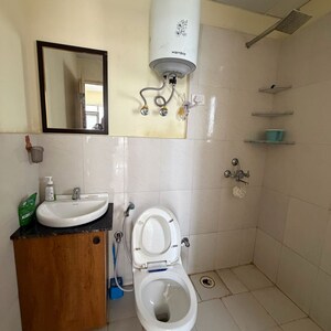 Bathroom in 2 BHK Apartment at Pyramid Fusion Homes, Sector 70a – for Rent