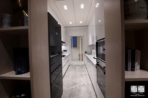 Building Lobby in 4 BHK Apartment at Kalpataru Magnus, Bandra East – for Rent