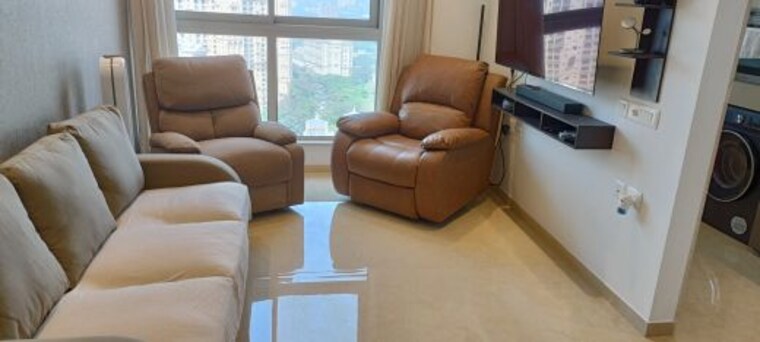 Living Room, hiranandani-highland 1 Bedroom 384 Sq.Ft. Apartment In Powai Mumbai 10030788