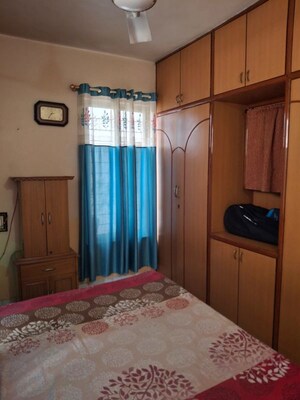 Bedroom in 2 BHK Apartment at Kumar Prasanna, Wanowrie – for Rent