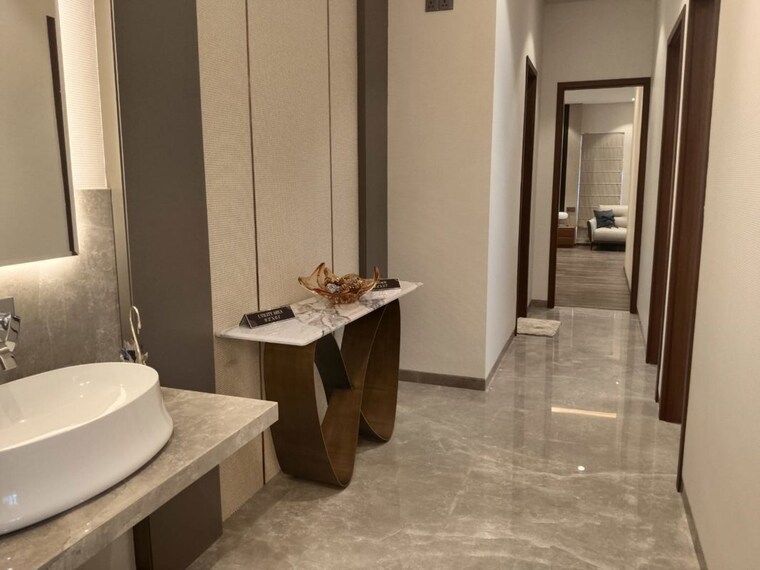 Living Room, jhamtani-ace-abundance 3 Bedroom 1300 Sq.Ft. Apartment In Mundhwa Pune 10030911