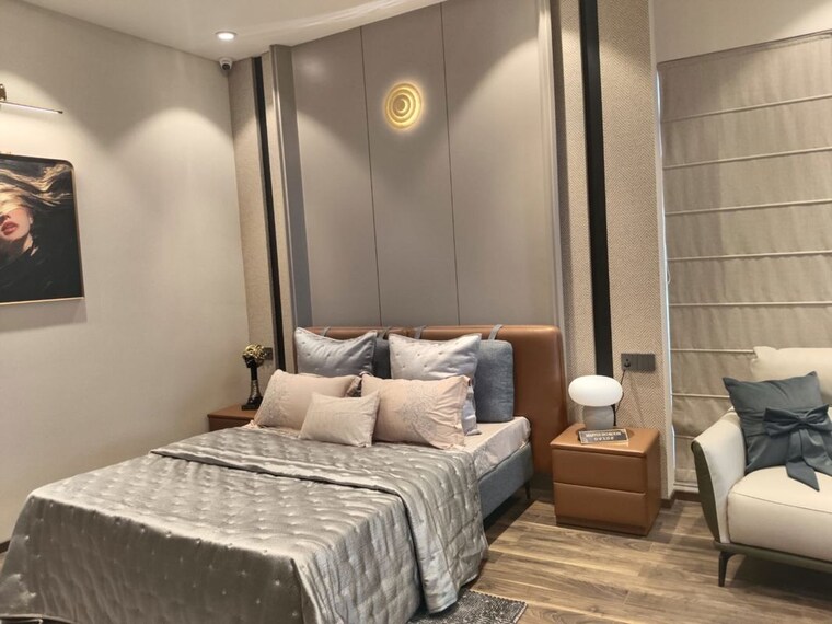 Bedroom, jhamtani-ace-abundance 3 Bedroom 1300 Sq.Ft. Apartment In Mundhwa Pune 10030911
