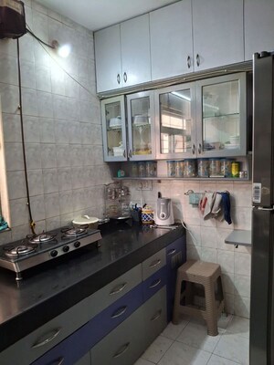 Kitchen in 3 BHK Apartment at K Raheja Gardens, Wanowrie – for Rent