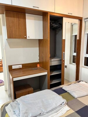 Bedroom in 2 BHK Apartment at Godrej Green Cove, Mahalunge – for Rent