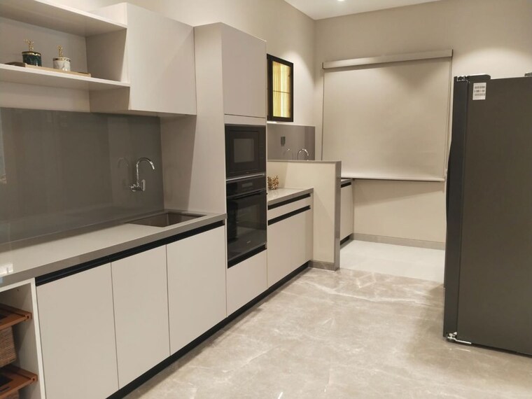 Kitchen, jhamtani-ace-abundance 4 Bedroom 1800 Sq.Ft. Apartment In Mundhwa Pune 10031188