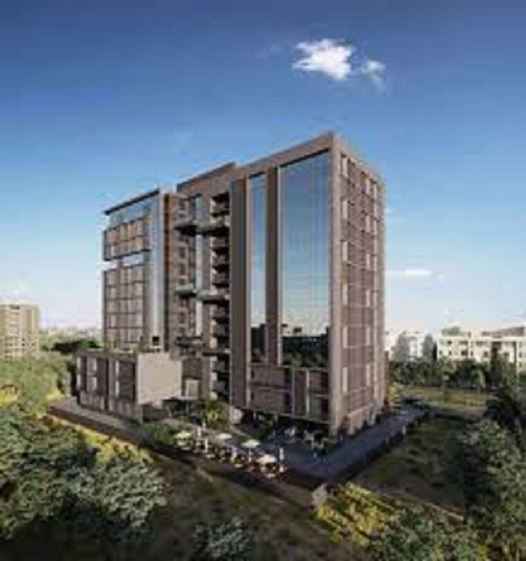 Exterior View, aaron-spectra Commercial Office Space 1060 Sq.Ft. In Bodakdev Ahmedabad 10031226