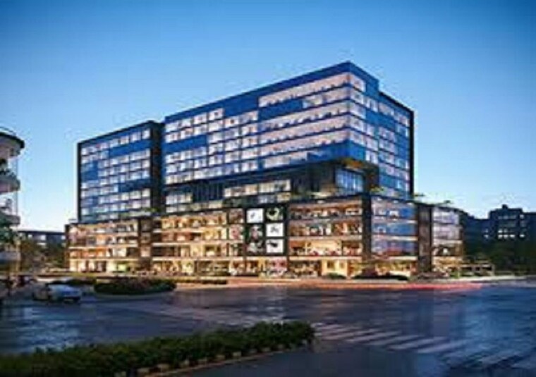 Exterior View, aaron-spectra Commercial Office Space 1060 Sq.Ft. In Bodakdev Ahmedabad 10031226