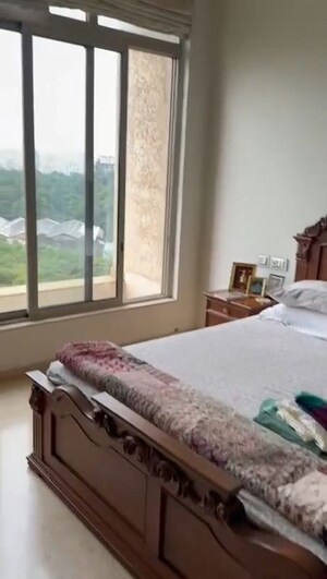 Bedroom in 3 BHK Apartment at One Hiranandani Park, Ghodbunder Road – for Rent