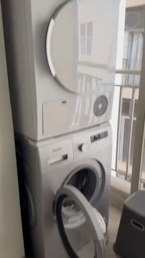 Bathroom in 3 BHK Apartment at One Hiranandani Park, Ghodbunder Road – for Rent