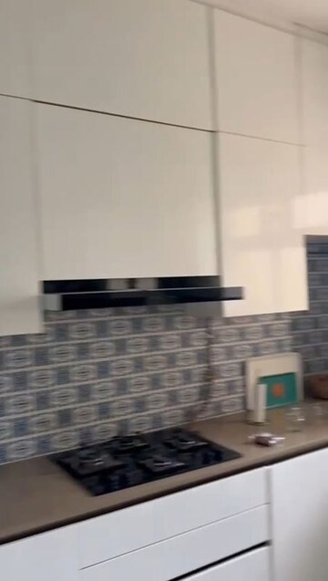 Kitchen in 3 BHK Apartment at One Hiranandani Park, Ghodbunder Road – for Rent
