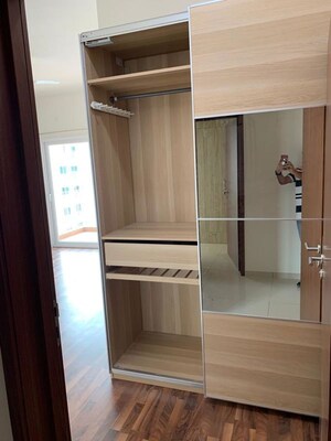 Bathroom in 4 BHK Apartment at LnT Raintree Boulevard, Hebbal – for Rent