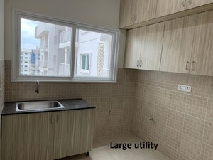 Kitchen in 4 BHK Apartment at LnT Raintree Boulevard, Hebbal – for Rent