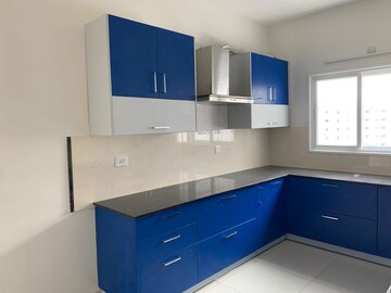 Kitchen in 4 BHK Apartment at LnT Raintree Boulevard, Hebbal – for Rent