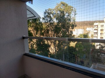 Balcony in 1.5 BHK Apartment at Hingne Khurd – for Rent