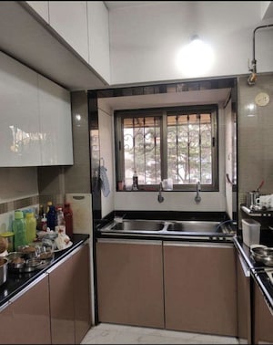 Kitchen in 3 BHK Apartment at Regency Towers, Kavesar – for Rent