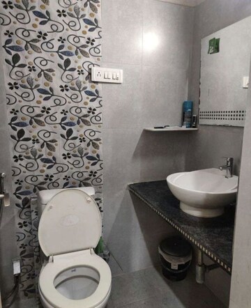 Bathroom in 3 BHK Apartment at Regency Towers, Kavesar – for Rent
